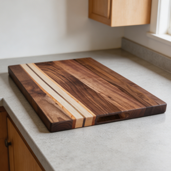 17x13 Reversible Walnut Cherry Maple Cutting Board